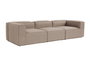 Atelier Del Sofa Fora 3 Seater - Marrón